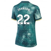 Dres Tottenham Hotspur Brennan Johnson #22 Rezervni za Žensko 2024-25 Kratak Rukav